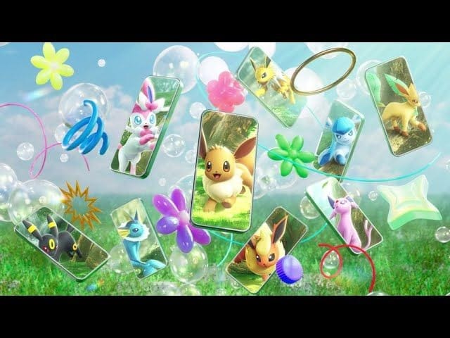 Pokémon TCG Pocket va mettre à l'honneur Evoli et ses évolutions dans sa prochaine extension