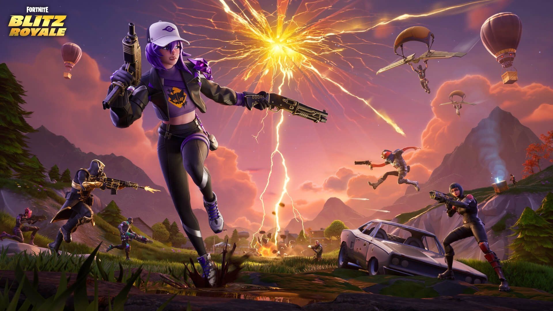 GEEKNPLAY - Fortnite Blitz Royale - Un nouveau mode rapide à 32 joueurs disponible jusqu’au 15 juillet !
