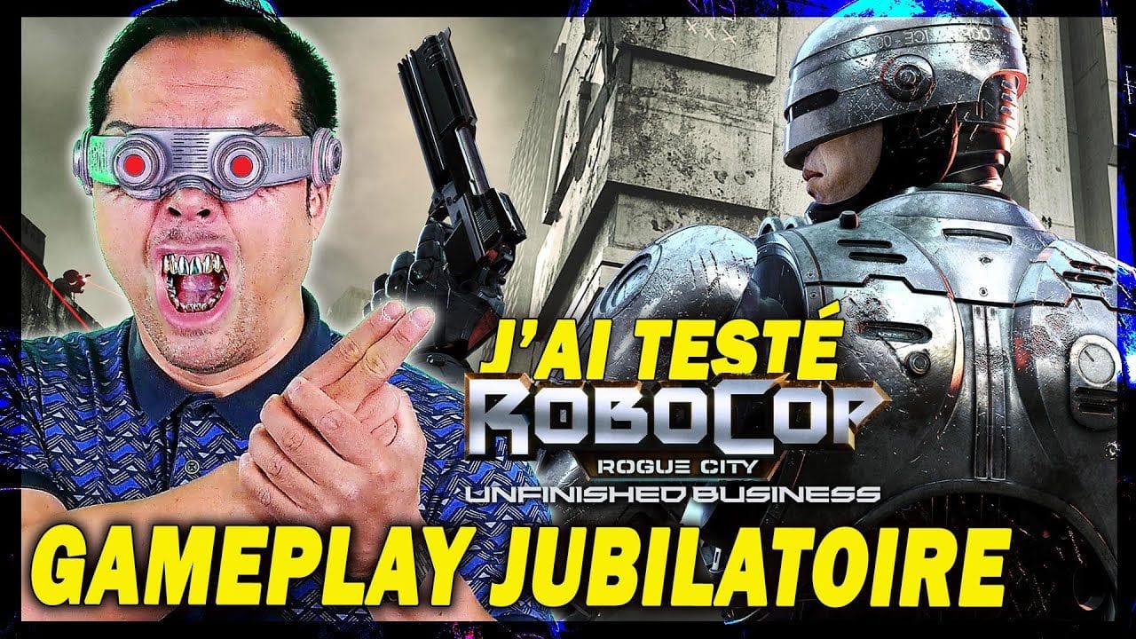 J'ai testé ROBOCOP Unfinished Business : quelle satisfaction ! (GAMEPLAY 4K)