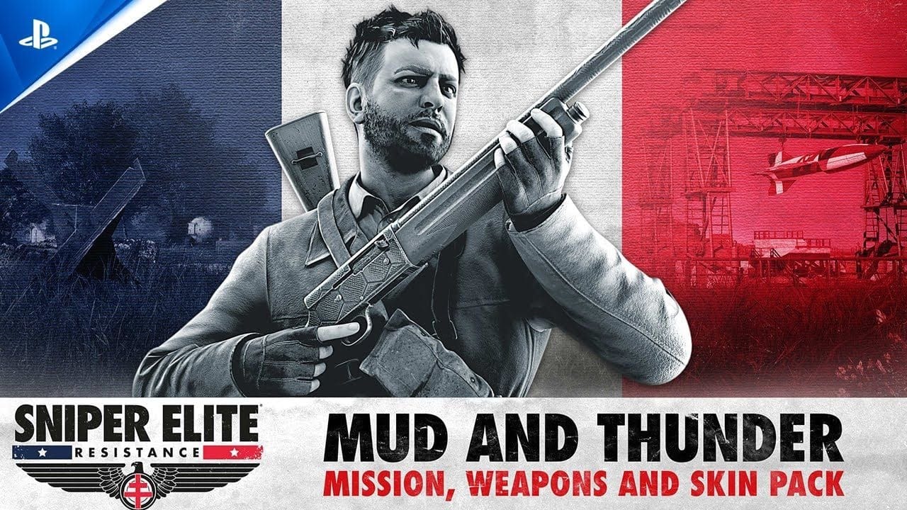 Sniper Elite: Resistance - Mud and Thunder Mission, Weapons and Skin Pack | PS5 & PS4 Games
