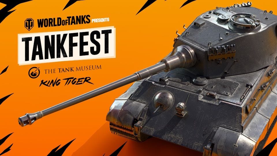 GEEKNPLAY - World of Tanks - Le jeu de tir célèbre le TANKFEST 2025 avec le King Tiger