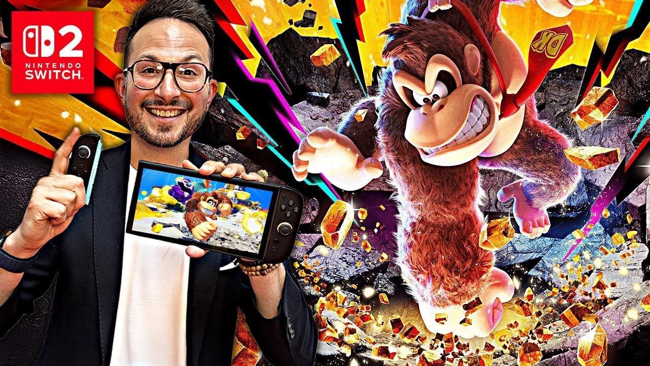 Donkey Kong Bananza EXPLOSE la Nintendo Switch 2... et ça a l'air FOU 😍