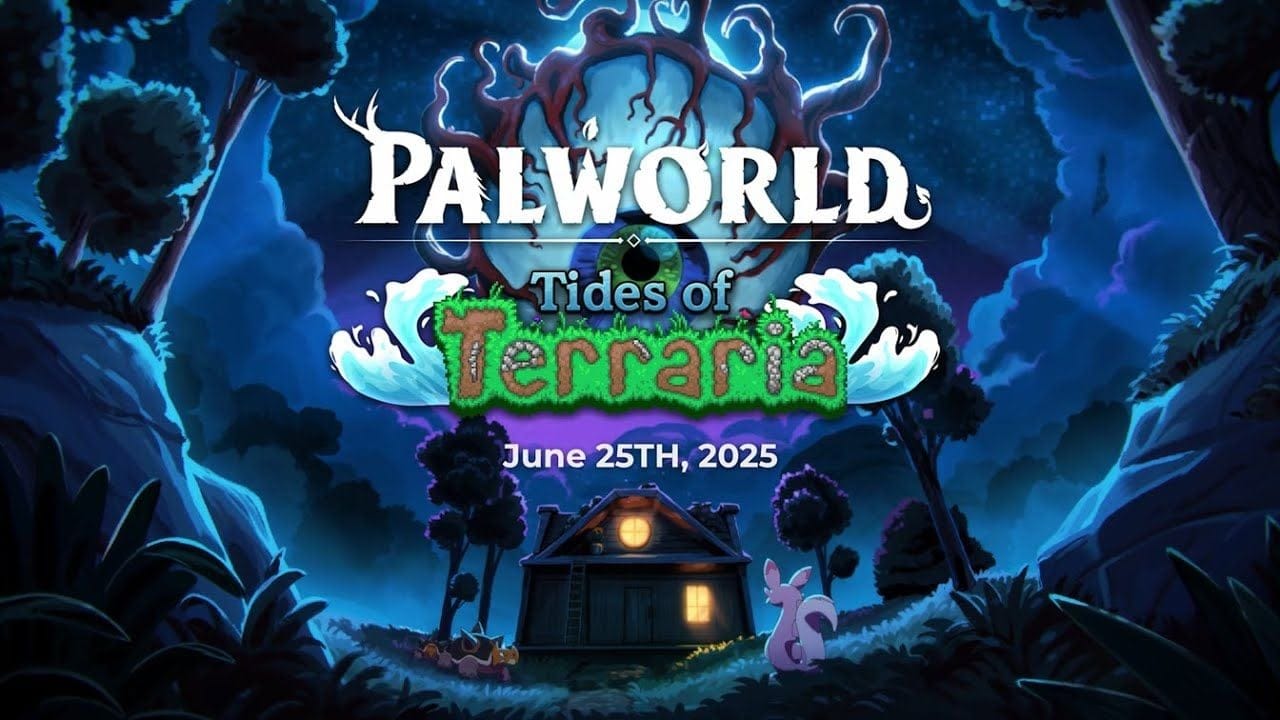 Palworld : Le crossover avec le jeu Terraria sortira le 25 juin prochain