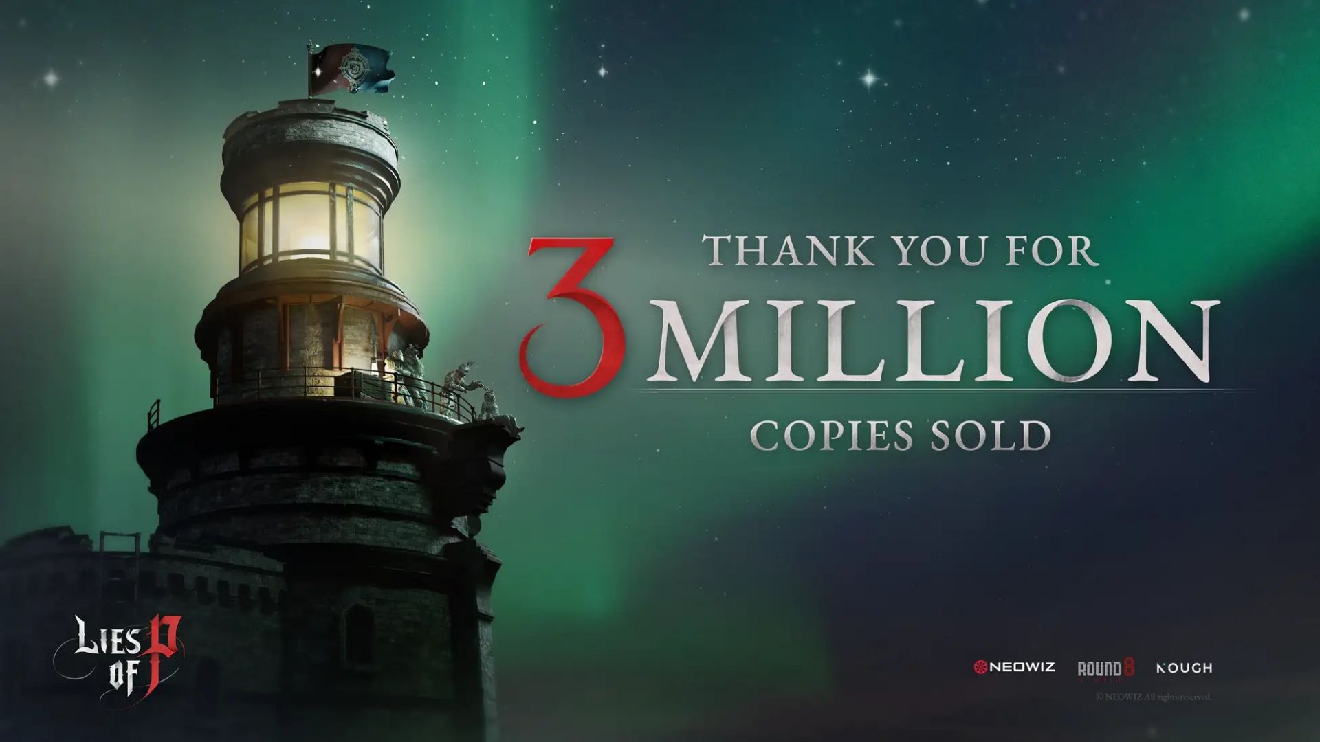 Lies of P - Le jeu a franchit le cap des 3 millions de ventes