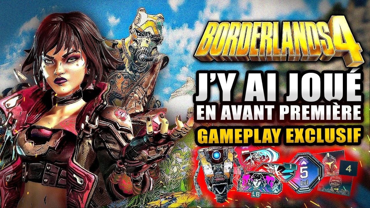 J'ai Joué à BORDERLANDS 4 en AVANT PREMIÈRE 🔥Premier Avis ! (20 MIN DE GAMEPLAY) Open World, Boss..