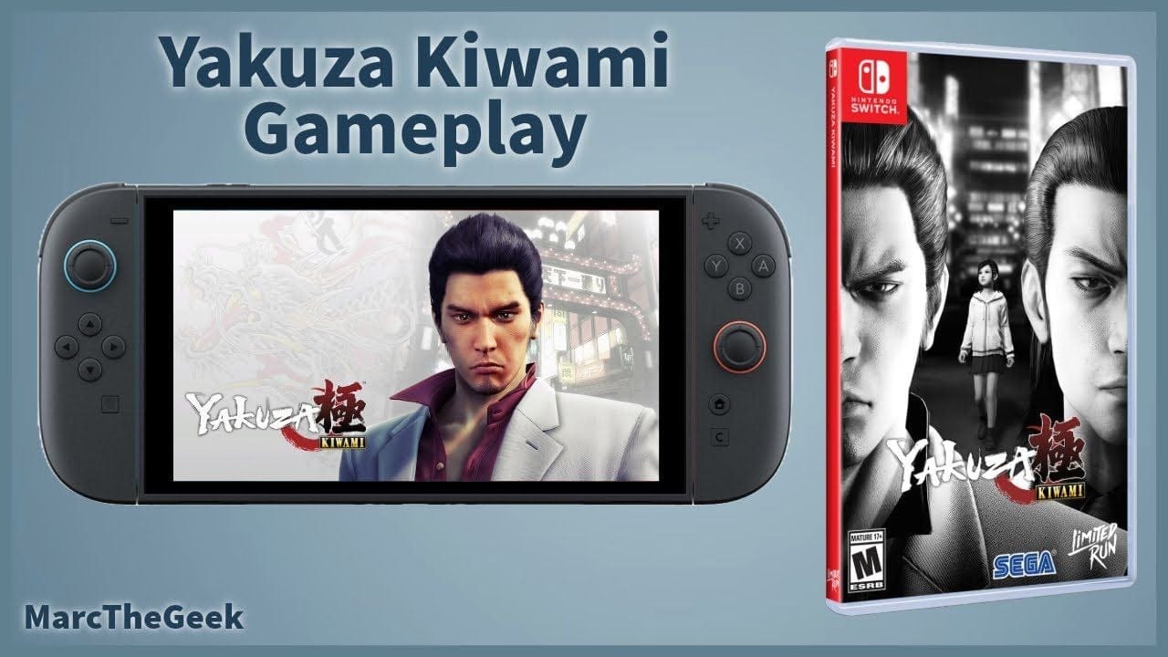 Yakuza Kiwami Gameplay on Nintendo Switch 2