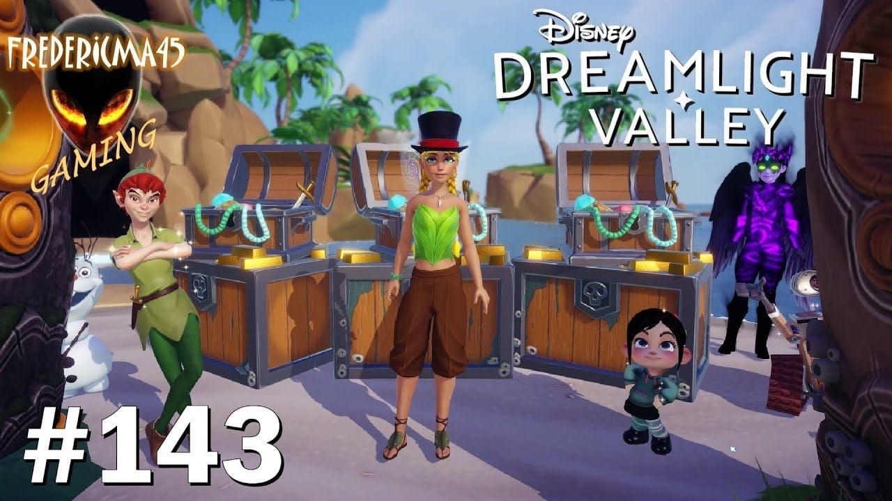 Disney Dreamlight Valley [FR] PETER PAN : Les Pirates de la Vallée & Festival Parcs Dreamlight #143