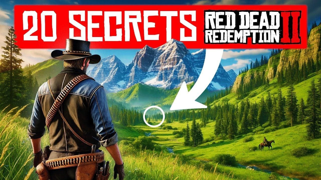 20 SECRETS TRÈS DIFFICILE À TROUVER RED DEAD REDEMPTION 2