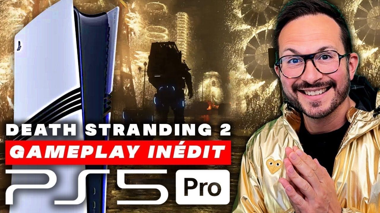 Death Stranding 2 😍 Kojima dévoile 2 séquences de gameplay SPECTACULAIRES