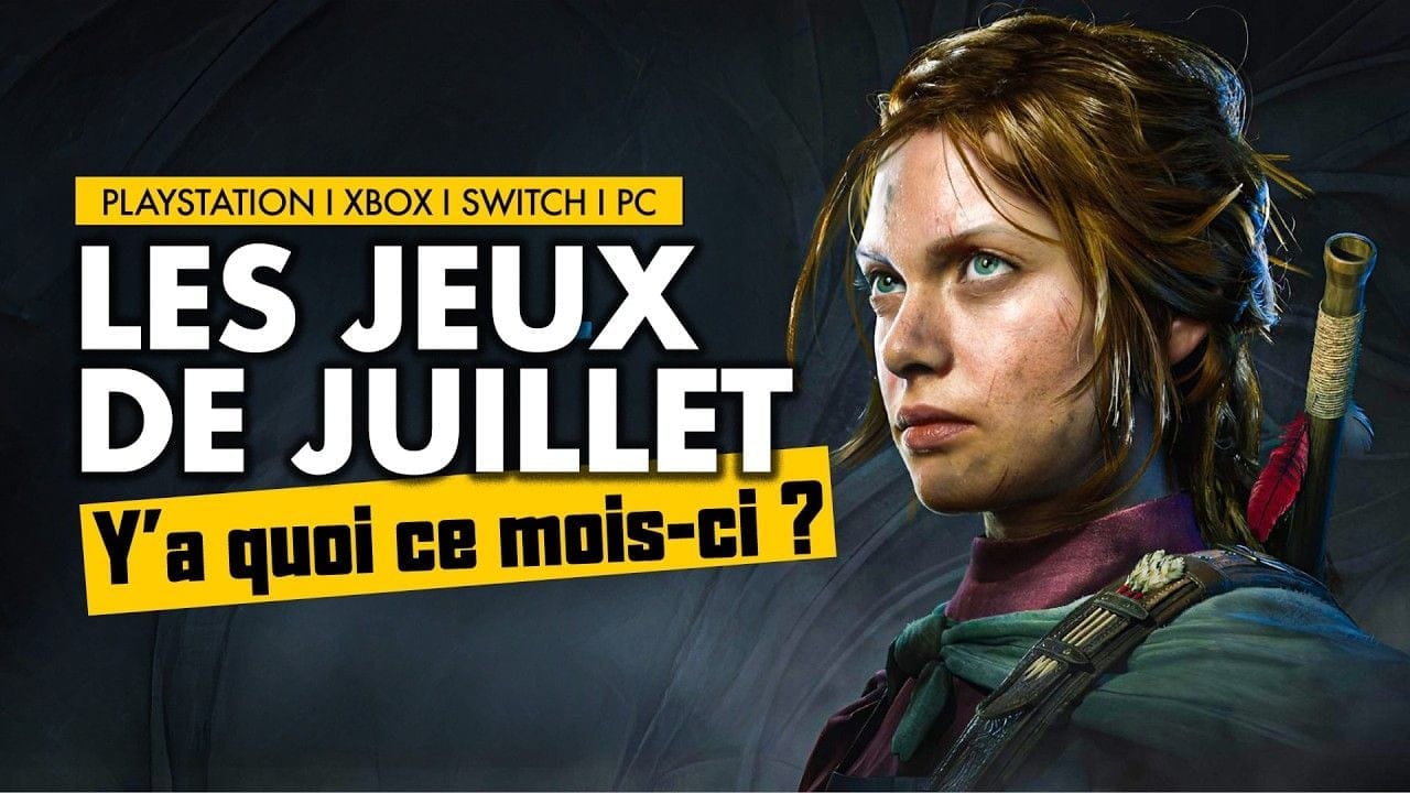 TOP 10 des sorties jeux vidéo en JUILLET 2025 ! 🎮
