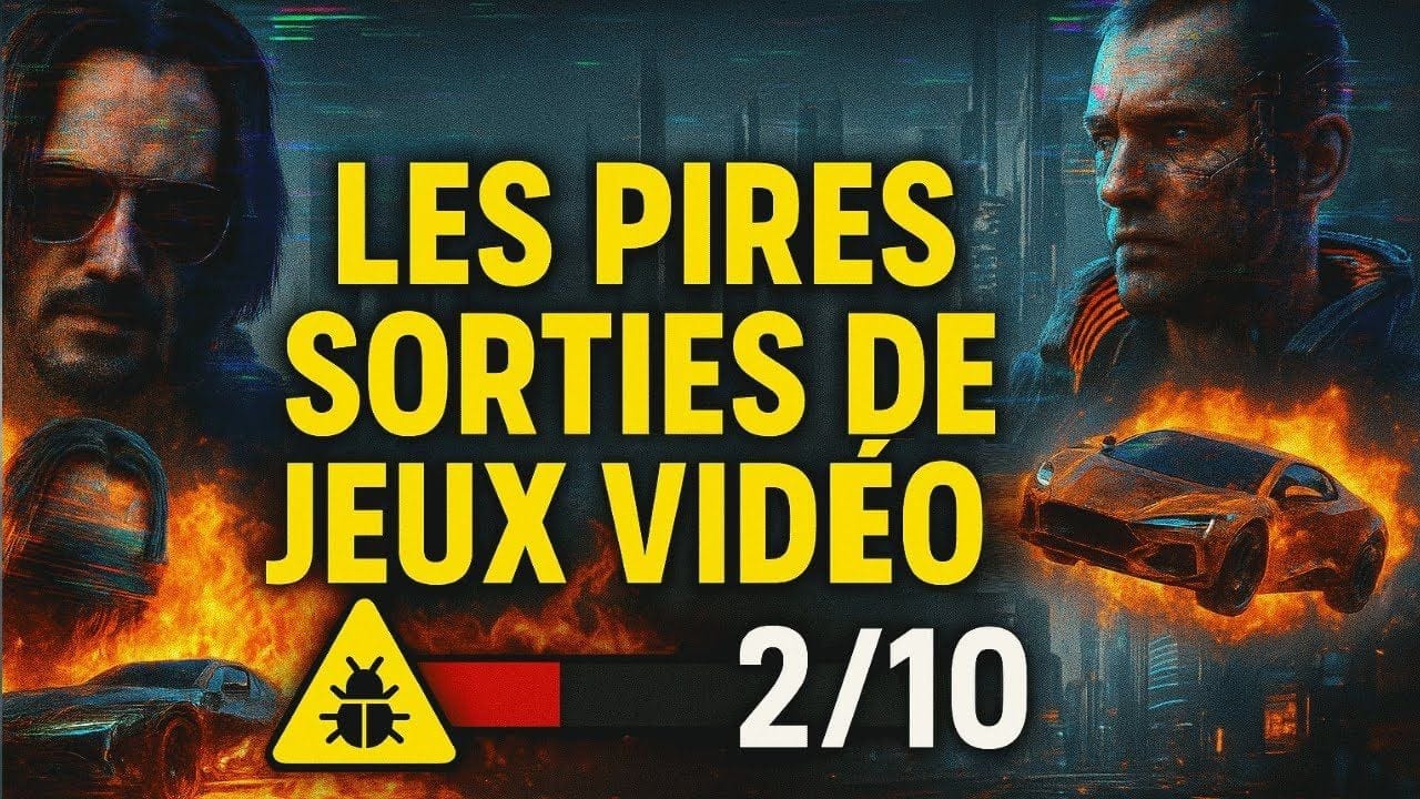 LES PIRES SORTIES DE JEUX  VIDÉO