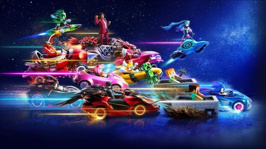 Sonic Racing CrossWorlds accueillera Bob l'éponge, les Tortues Ninja et Avatar