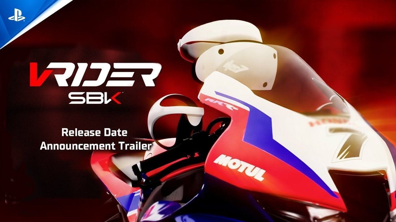 VRider SBK - Release Date Announcement Trailer | PS VR2 Games