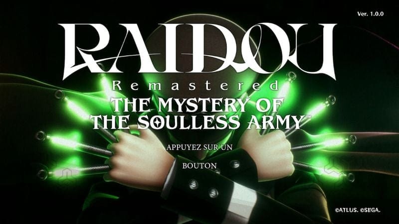 Test de RAIDOU Remastered: The Mystery of the Soulless Army - Megaten: Détective Jack Frost