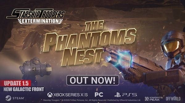 GEEKNPLAY - Starship Troopers: Extermination - La mise à jour 1.5 « Le Nid Fantôme » est disponible !