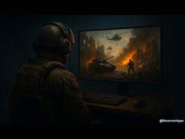 La guerre devient un jeu vidéo !