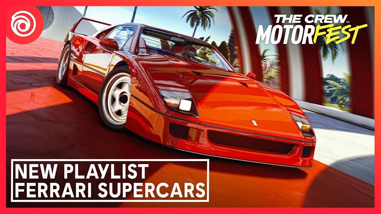 The Crew Motorfest: Ferrari Supercars Playlist Trailer