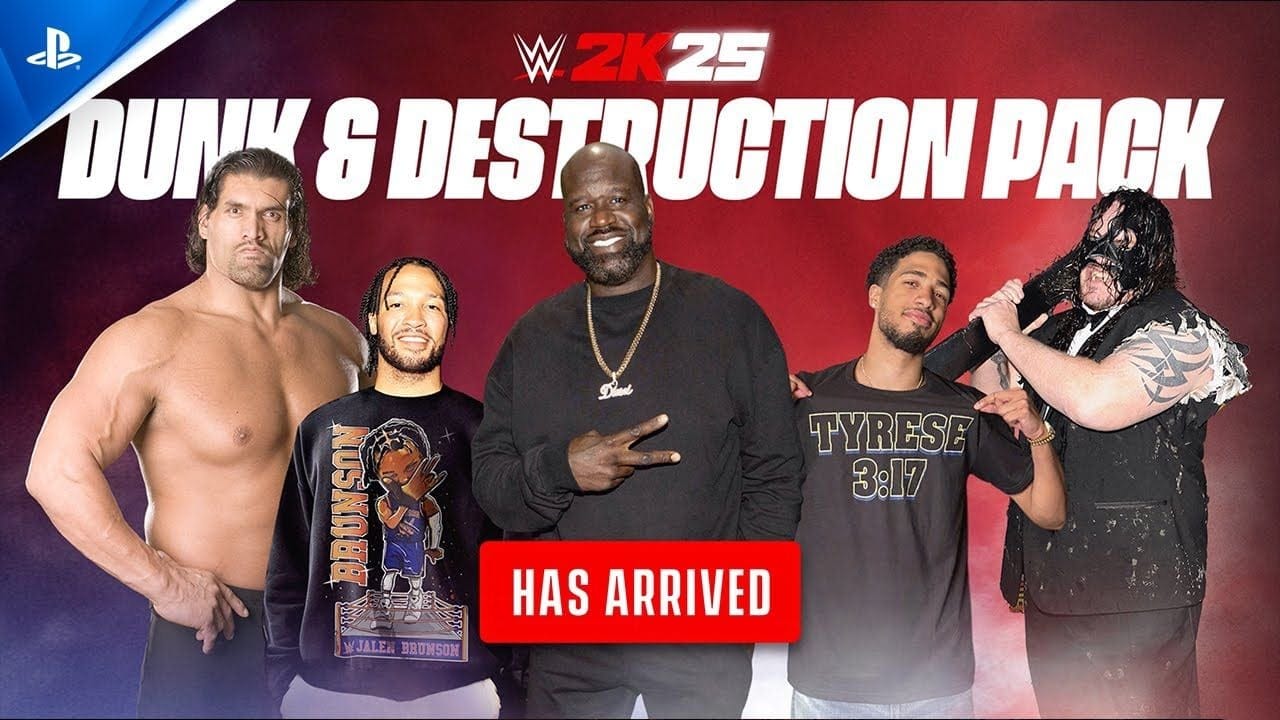 WWE 2K25 - Dunk & Destruction Pack DLC 2 Trailer | PS5 & PS4 Games