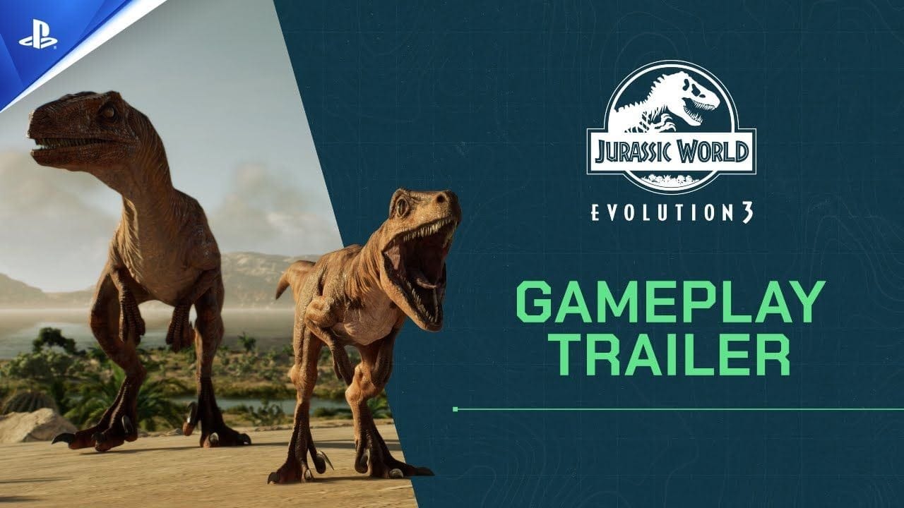 Jurassic World Evolution 3 - Trailer de gameplay | PS5