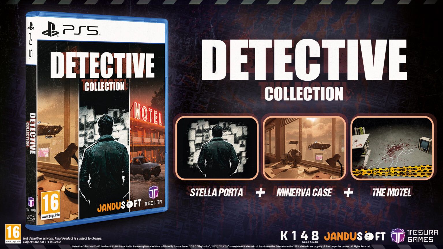 GEEKNPLAY - Detective Collection - Le coffret débarque en édition physique sur PlayStation 5 !