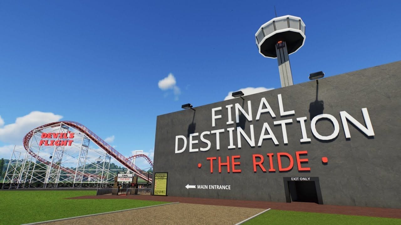 Final Destination - The Ride! #planetcoaster2 #finaldestinationbloodlines #finaldestination
