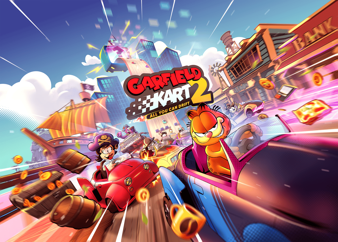 Microids annonce le retour de Garfield sur un kart | News  - PSthc.fr