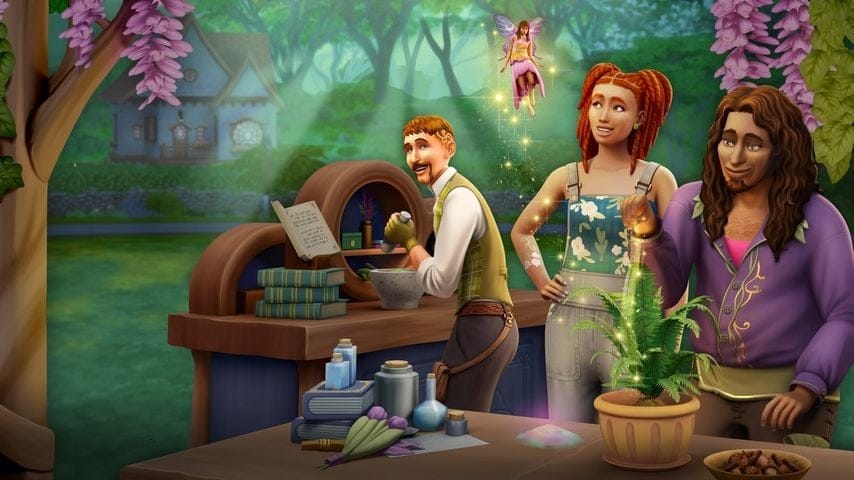 Les Sims 4 : les fées débarquent en juillet dans l’extension Nature enchantée