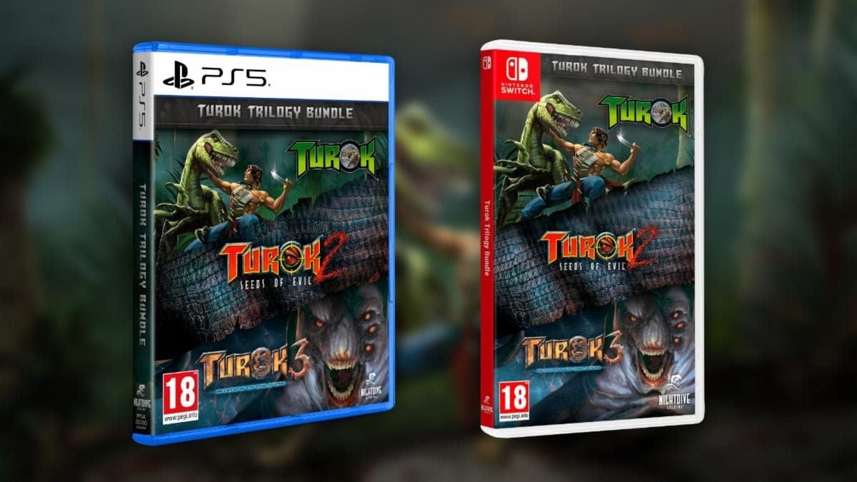 GEEKNPLAY - Turok - La trilogie remasterisée débarque en physique pour Halloween 2025 !