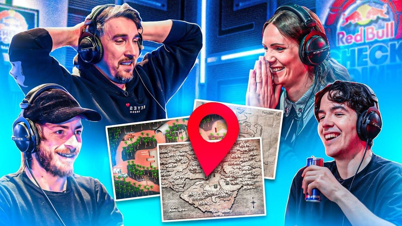 Red Bull GeoGamers #2 : TheGreatReview vs CYRILmp4 vs Sheshounet vs DamDamLive