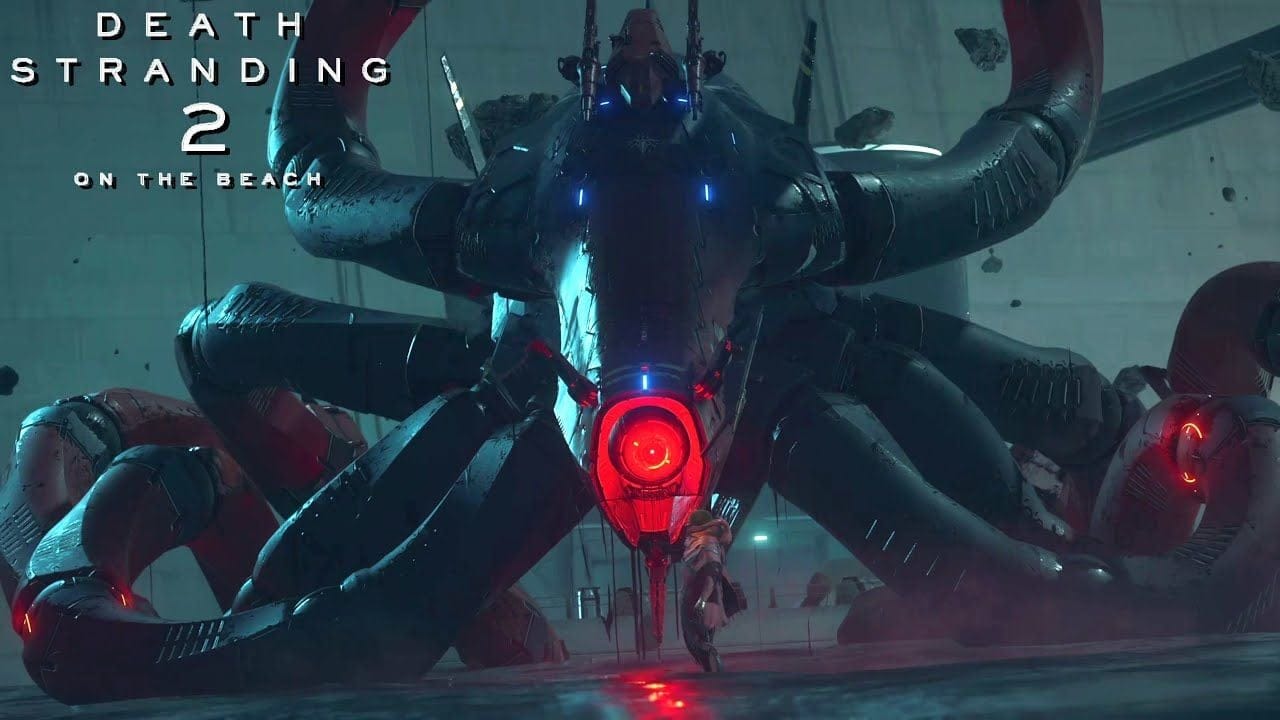 MYSTÉRIEUX MECHA GÉANT BOSS FIGHT - DEATH STRANDING 2 ON THE BEACH
