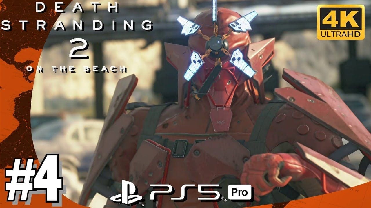 DEATH STRANDING 2 - Épisode 1 SAM Commande 6 & 7 / L'Artiste / Le Bokka - Épisode 2 LOU - 4K PS5 PRO