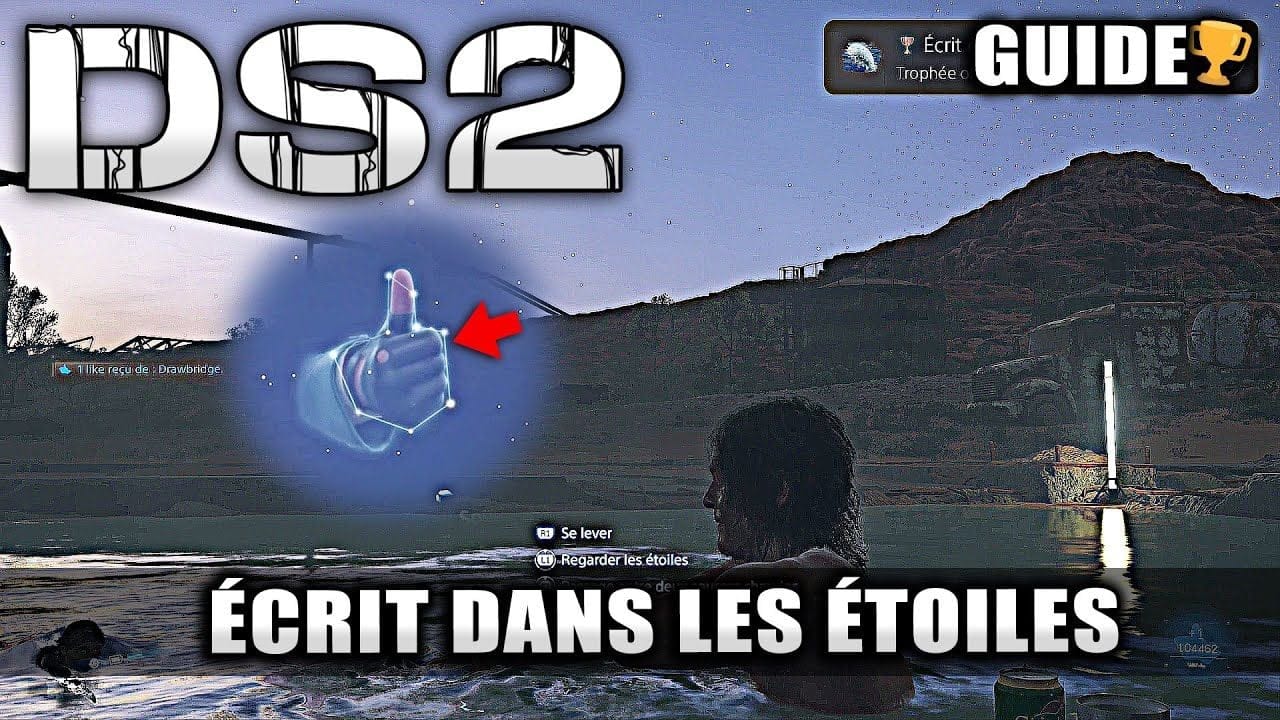 Death Stranding 2 : 🏆 Écrit dans les étoiles (Comment Étudiez le ciel nocturne) Guide Trophée