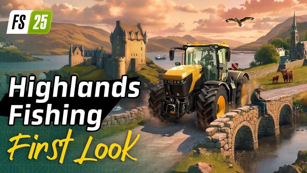 Exclusive Premiere | First Look at Highlands Fishing (FS25)