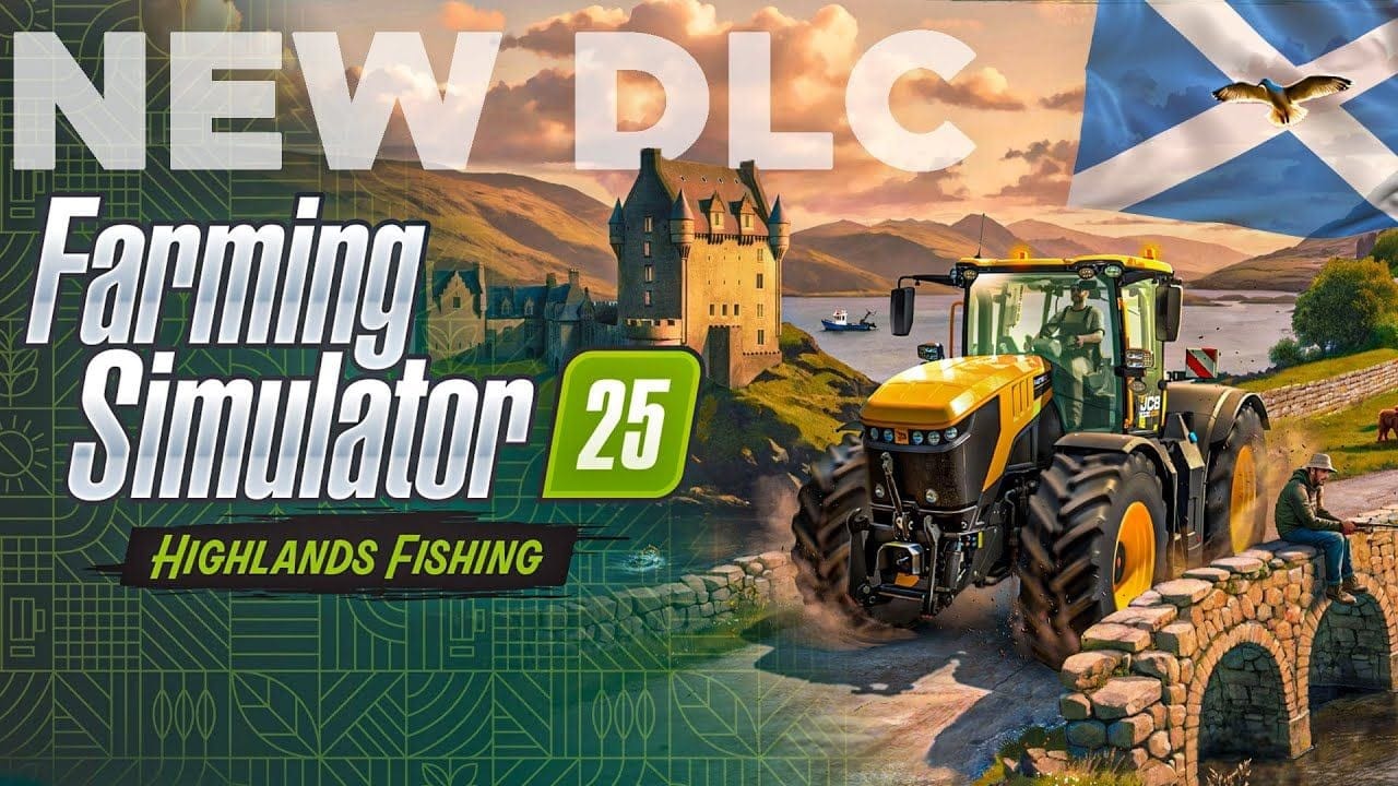 DÉCOUVERTE DU DLC HIGHLANDS FISHING ! (4 NOVEMBRE 2025) + 4 clés à GAGNER | FARMING SIMULATOR 25