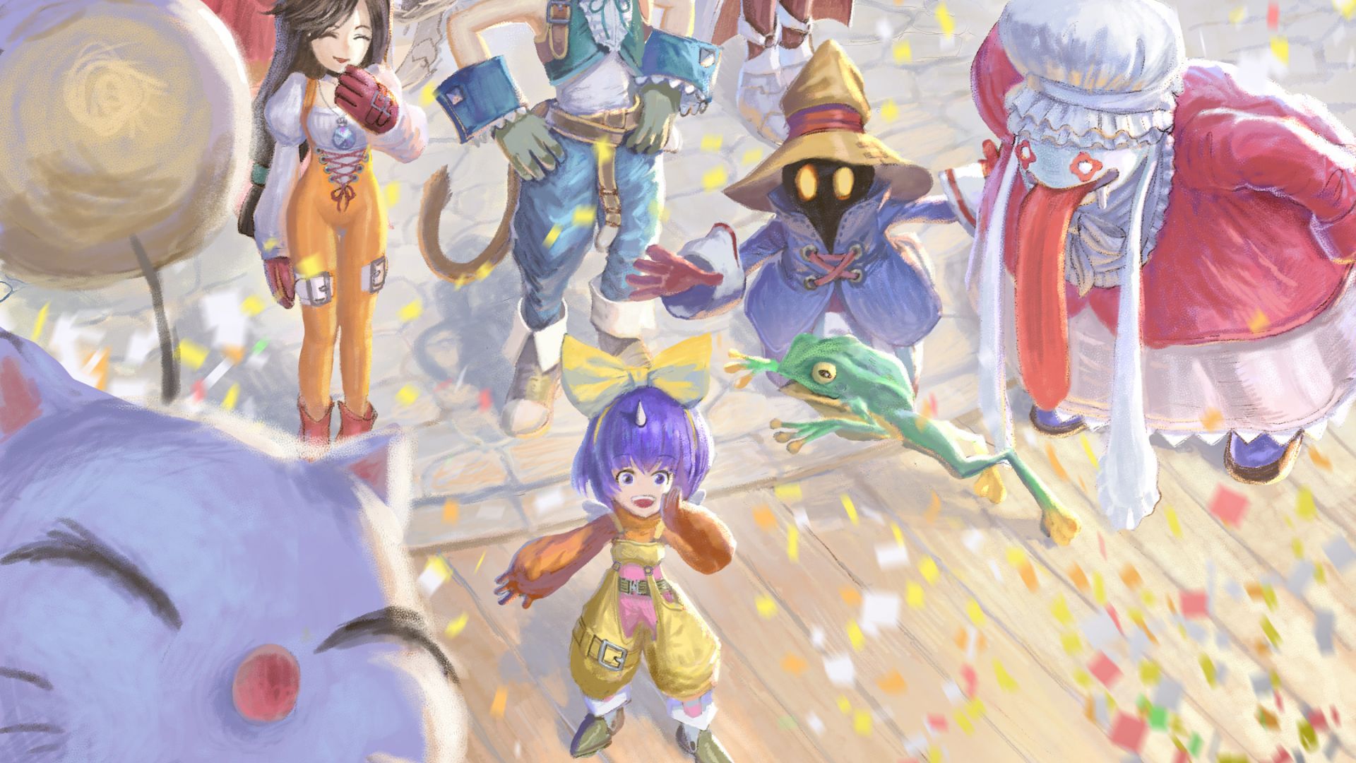 Square Enix partage les illustrations officielles de Final Fantasy IX