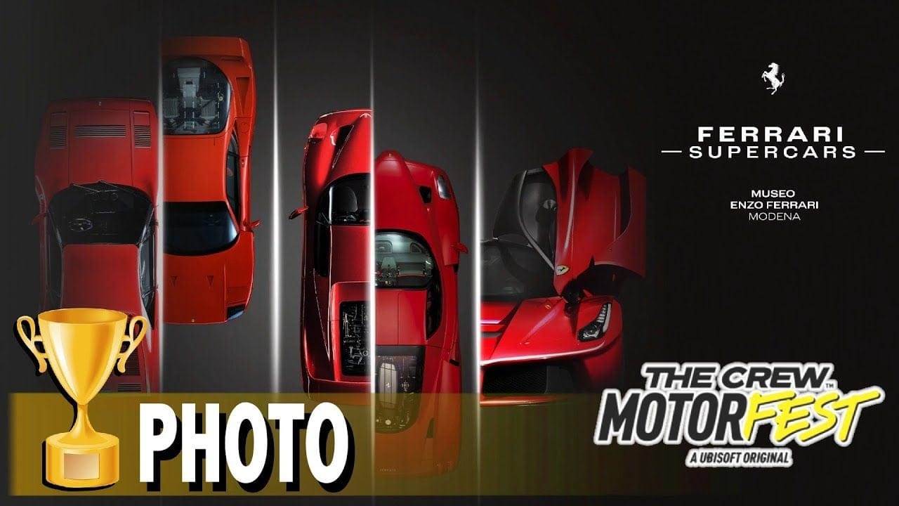 PHOTO SUPERCAR - CHAMPS DE LAVANDE de KEALALOLOA - FERRARI SUPERCARS - THE CREW MOTORFEST