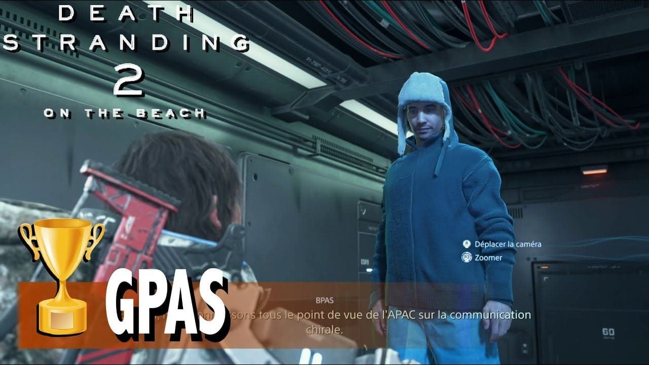 Connecter Installation GPAS - DEATH STRANDING 2 ON THE BEACH