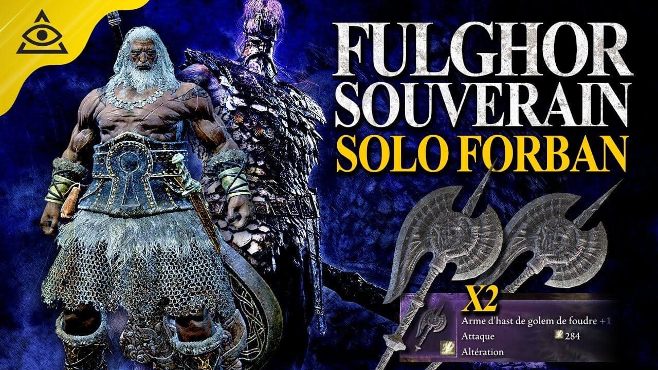 Elden Ring Nightreign : FULGHOR SOUVERAIN en SOLO FORBAN (easy mode)