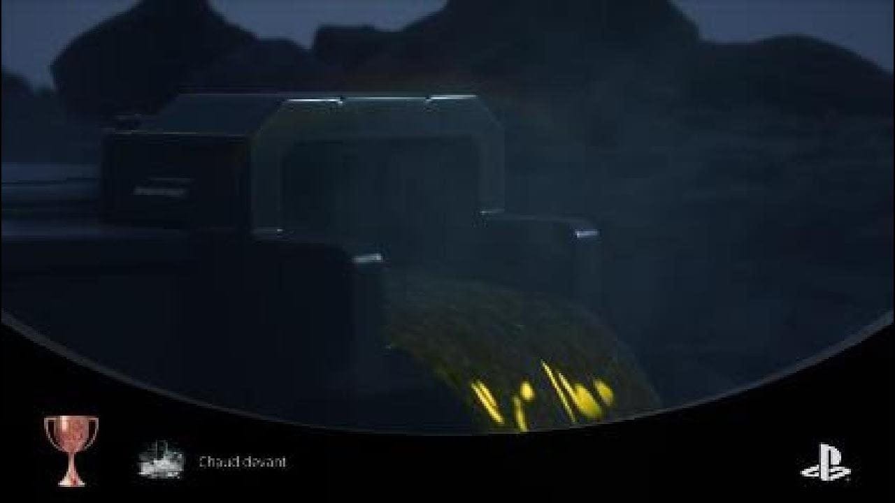 DEATH STRANDING 2 : Guide/Trophée CHAUD DEVANT