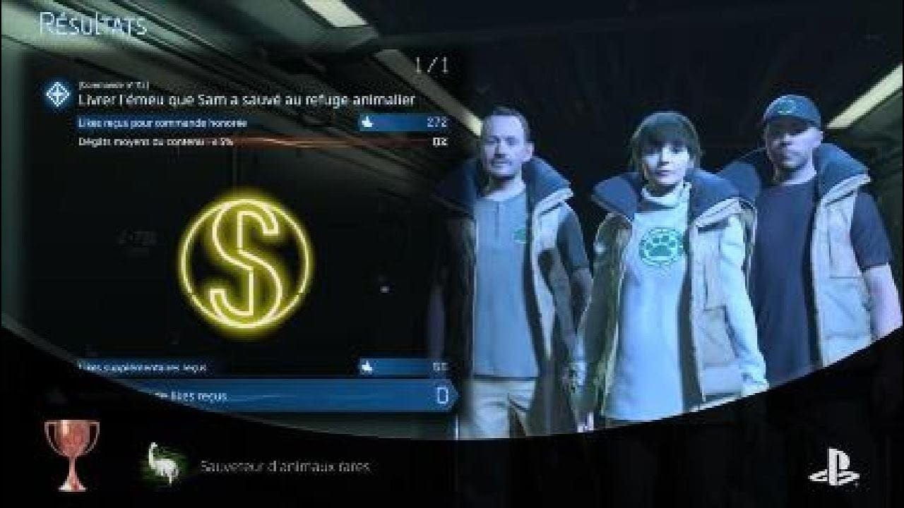 DEATH STRANDING 2 : Guide/Trophées Sauveteur d'animaux rares