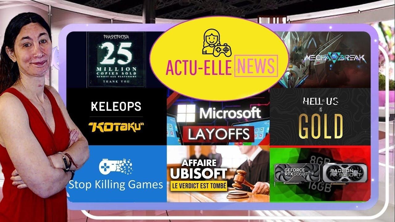 Actu Elle News du 3 juillet(Microsoft, Ubisoft, Hell is Us, Mecha Break et plus)