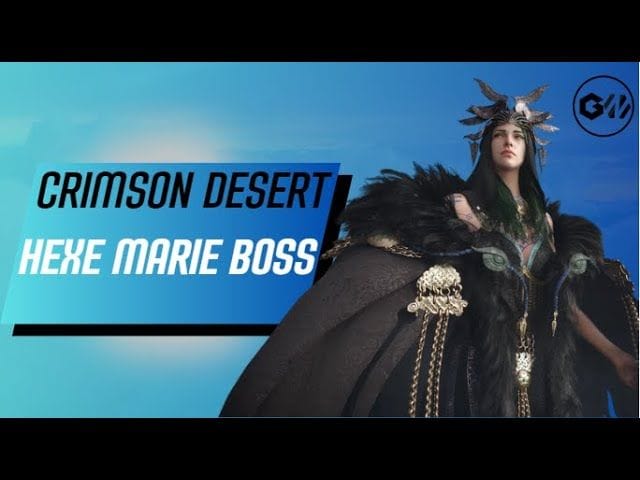 Crimson Desert | Hexe Marie Boss  | 2025, PC,PS5, XBOX  S|X  #gaming #2025 #pc #rpg