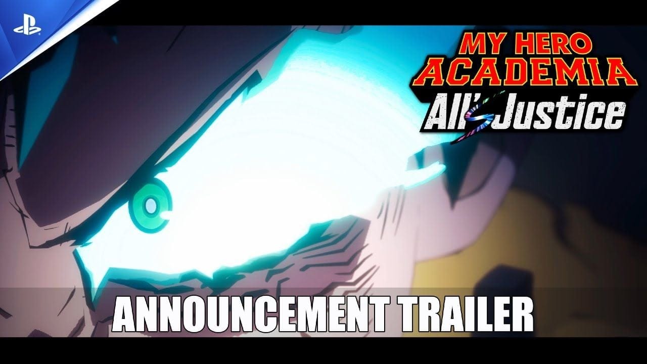 MY HERO ACADEMIA All's Justice - Trailer d'annonce | PS5