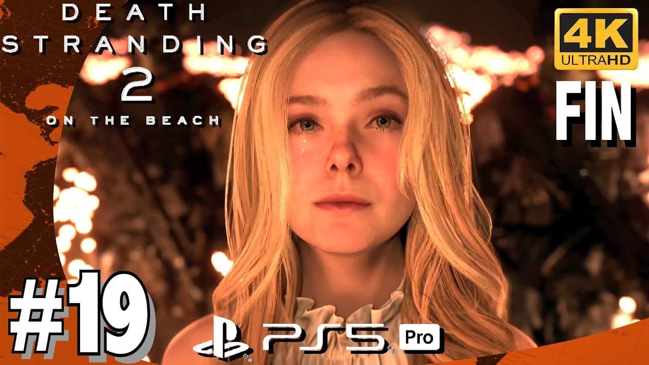 DEATH STRANDING 2 FIN - Épisode 14 - Ultime Death - 15 Sur la Grève & 16 Tomorrow - Avis 4K PS5 Pro