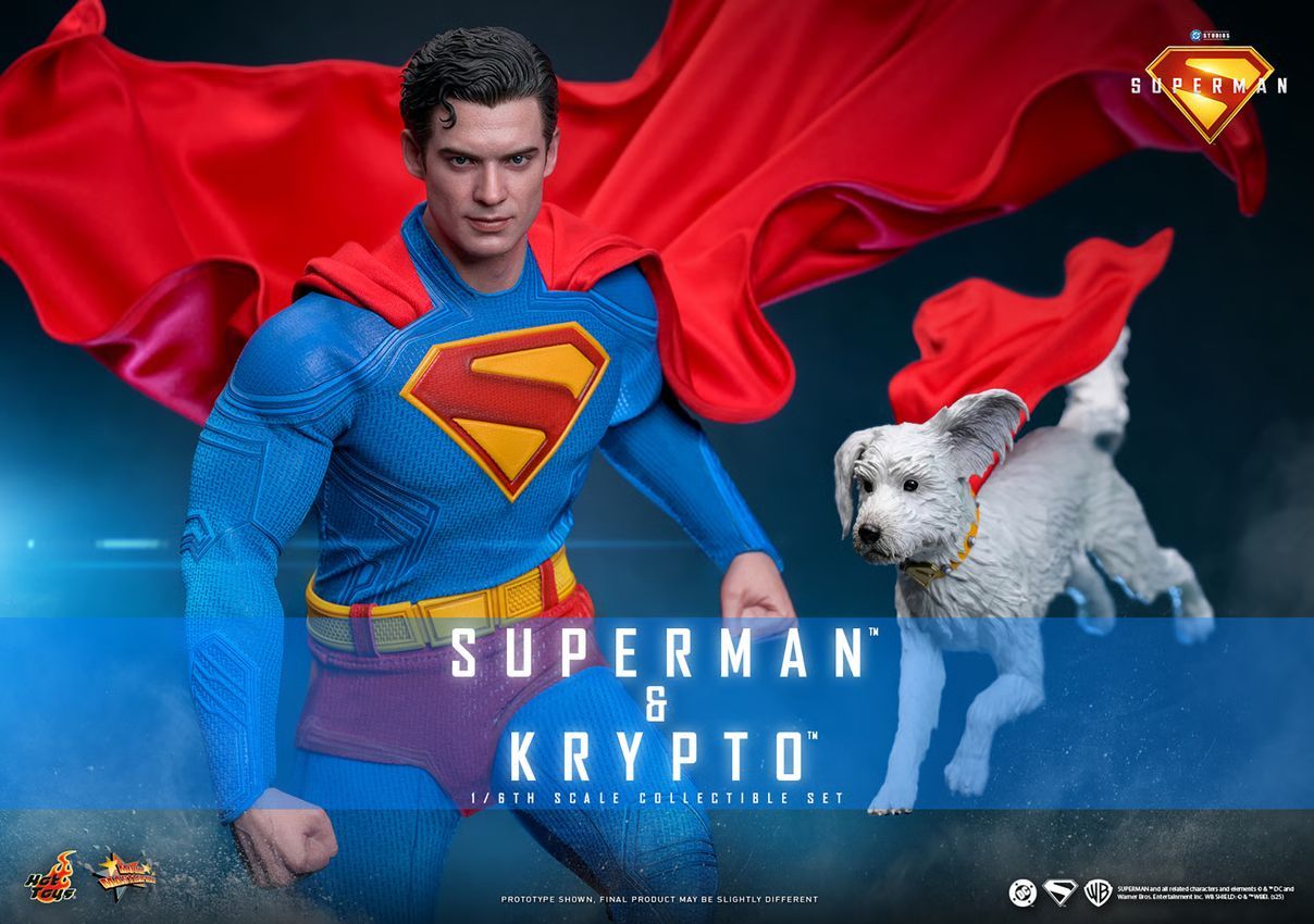 Hot Toys présente une figurine super détaillée de Superman