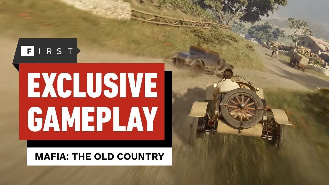 Un mois avant sa sortie, Mafia: The Old Country se dévoile avec 9 minutes de gameplay