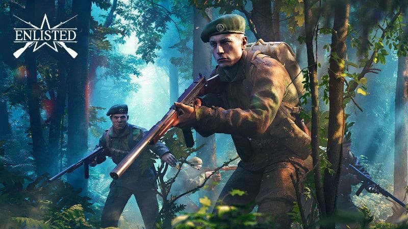 GEEKNPLAY - Enlisted - Les commandos Britanniques et les Werwolves débarquent avec une nouvelle mission forestière épique