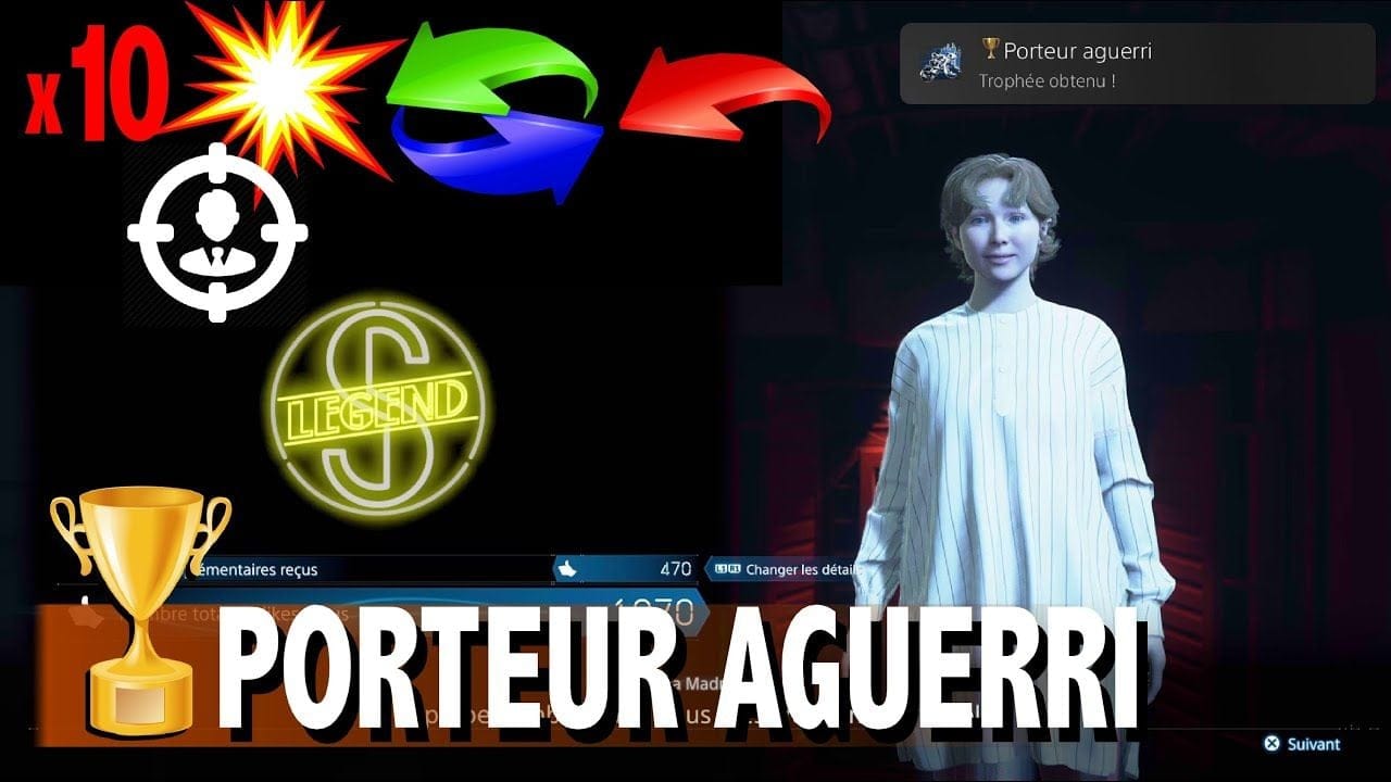 PORTEUR AGUERRI - 10 Livraison - Récupération - Destruction ou élimination Rang S  DEATH STRANDING 2