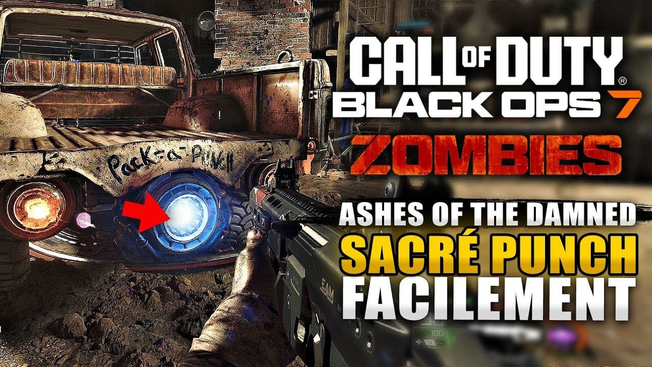 CALL OF DUTY BO7 ZOMBIES : Débloquer le SACRÉ PUNCH sur ASHES OF THE DAMNED