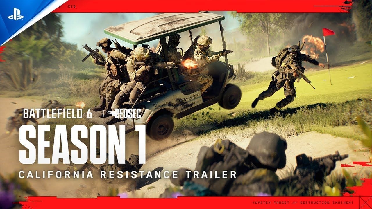 Battlefield 6 - California Resistance Gameplay Trailer | PS5 Games